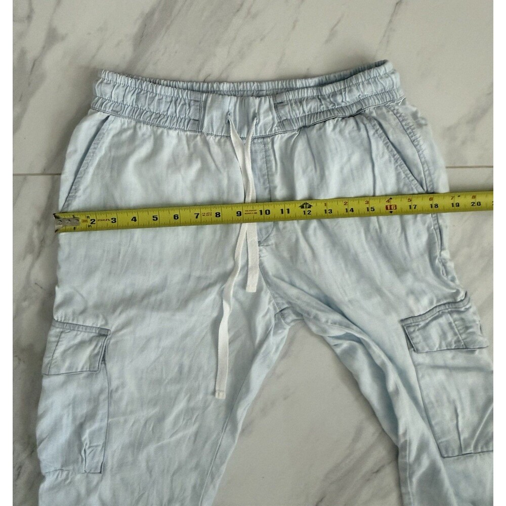 Bella Dahl Women’s Light Blue Tencel Jogger Pants S - Picture 4 of 11